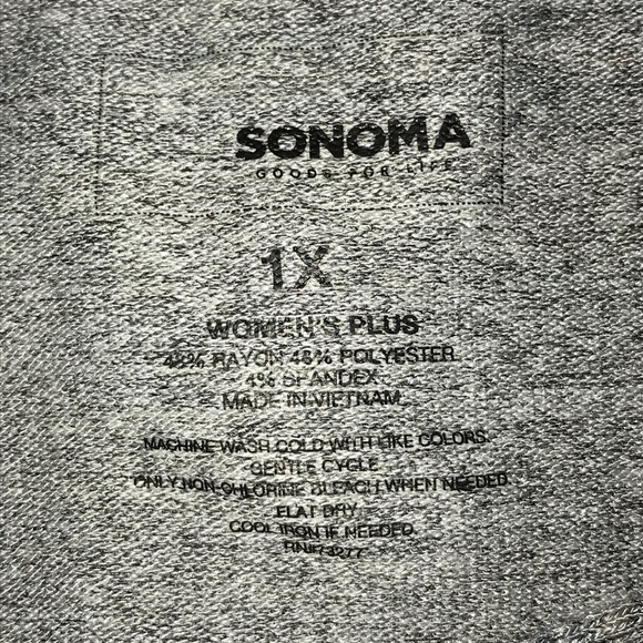 1X Sonoma super soft tunic top. - Picture 3 of 6